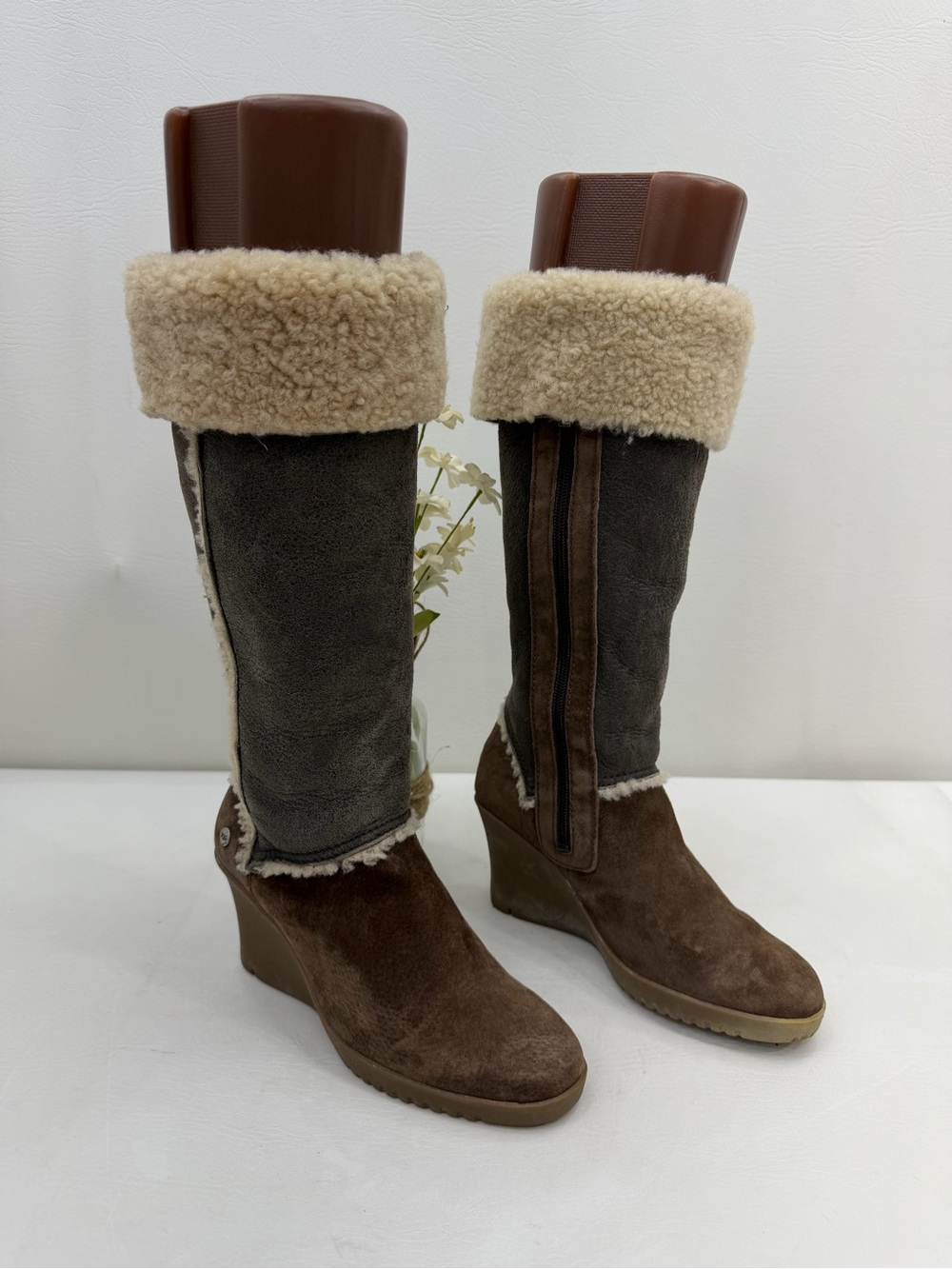 Ugg Sherpa mid calf tall boots